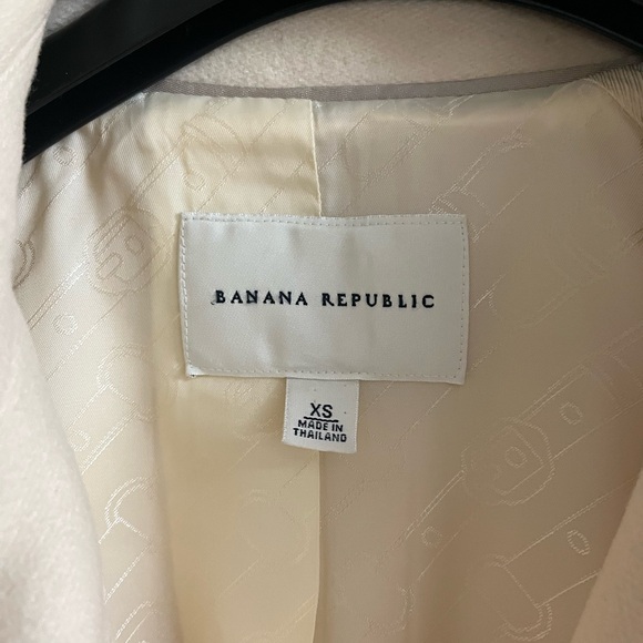 BANANA REPUBLIC WOOL BLEND TRENCH COAT - Picture 4 of 11